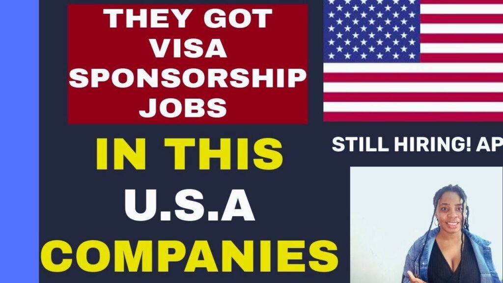 factory jobs with visa sponsorship in usa