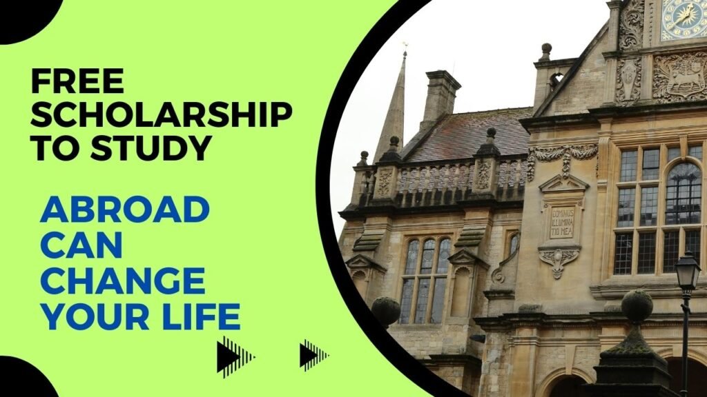 free scholarship to study abroad can change your life