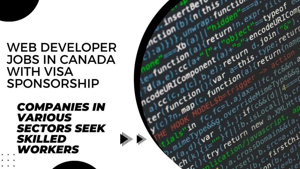 Web Developer Jobs in Canada with VISA Sponsorship